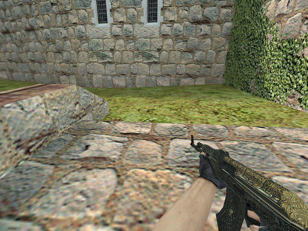 دانلود اسکین Ak47 حرفه ای و 3D برای Counter Strike 1.6
